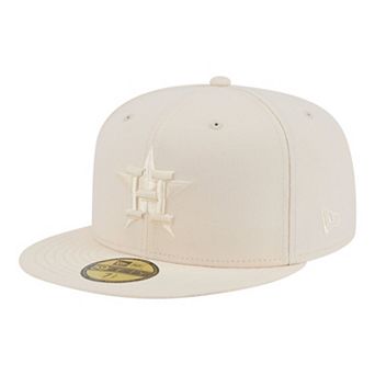 Men's New Era Cream Houston Astros Color Pack 59FIFTY Fitted Hat