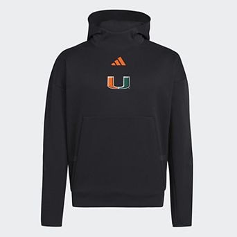 Men's adidas Black Miami Hurricanes Z.N.E Hoodie