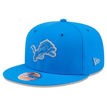 Men's New Era Blue Detroit Lions 2026 Sideline 59FIFTY Fitted Hat