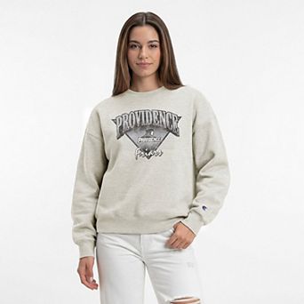 Women's Champion Oatmeal Providence Friars All-Star Weave Sweatshirt