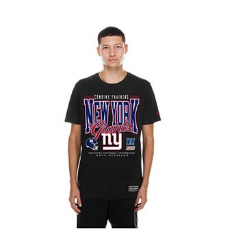 Men's New Era Black New York Giants Combine Authentic T-Shirt