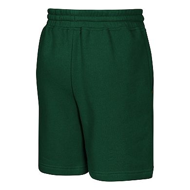 Youth Outerstuff Green Green Bay Packers Audible Fleece Shorts