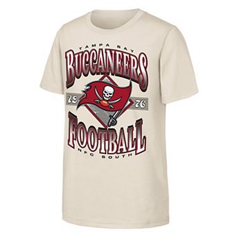 Youth Outerstuff Natural Tampa Bay Buccaneers NFL Of Days Past T-Shirt