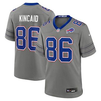 Men's Nike Dalton Kincaid Gray Buffalo Bills Nickel City Game Jersey
