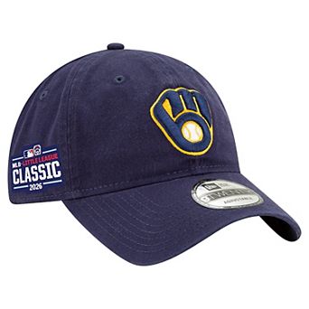 Men's New Era Navy Milwaukee Brewers 2026 Little League Classic Casual Classic Adjustable Hat