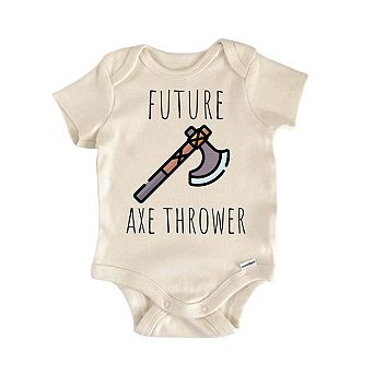 Axe Thower Newborn Baby Onesie®