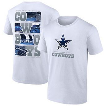 Men's White Dallas Cowboys Stats T-Shirt