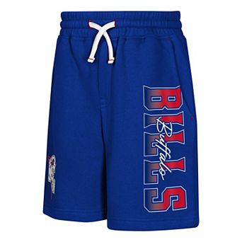Youth Outerstuff Royal Buffalo Bills Audible Fleece Shorts