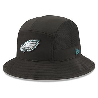 Men's New Era Black Philadelphia Eagles 2026 Sideline Bucket Hat