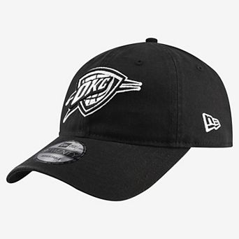 Men's New Era Black Oklahoma City Thunder 9TWENTY Adjustable Hat