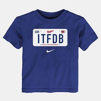 Toddler Nike Blue Los Angeles Dodgers Hometown Local Collection T-Shirt
