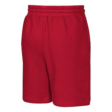 Youth Outerstuff Scarlet San Francisco 49ers Audible Fleece Shorts