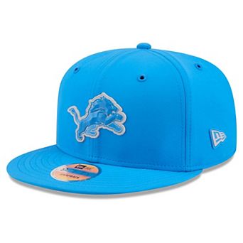 Men's New Era Blue Detroit Lions 2026 Sideline 9FIFTY Snapback Hat