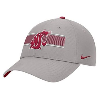 Men's Nike Gray Washington State Cougars Ripstop Dri-FIT Adjustable Hat
