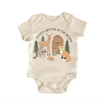 Critter Woods Woodland Newborn Baby Onesie®