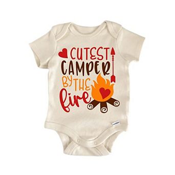 Cutest Camper Fire Newborn Baby Onesie®