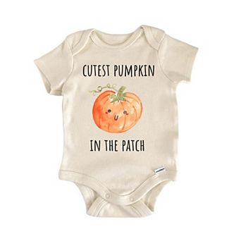 Cutest Pumpkin In The Patch Fall October Baby Gift Baby Onesie®