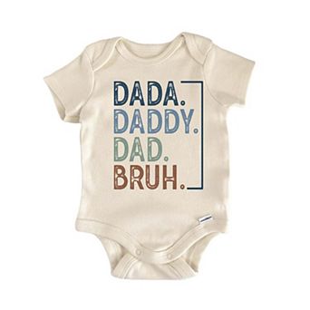 Dada Bruh Fathers Day Newborn Baby Onesie®