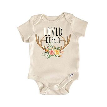 Deer Woodland Forrest Newborn Baby Onesie®
