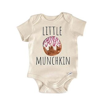 Donut Munchkin Bakery Newborn Baby Onesie®