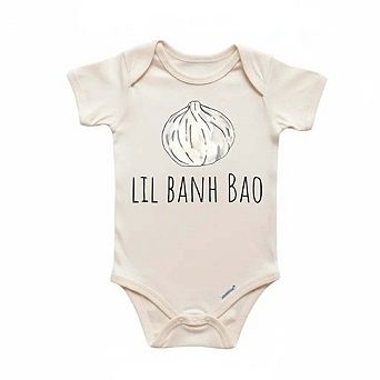 Dumpling Asian Newborn Baby Onesie®