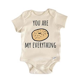Everything Bagel New York Infant Gift Baby Onesie®