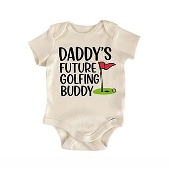 Future Golfing Buddy Newborn Baby Onesie®