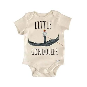 Gondolier Italian Italy Newborn Baby Onesie®