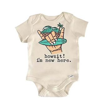 Hawaii Shaka Newborn Baby Onesie®