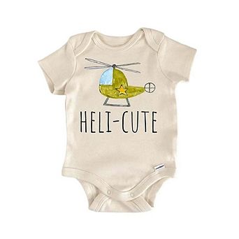Helicopter Copilot Pilot Newborn Baby Onesie®