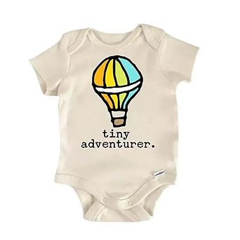 Hot Air Balloon Travel Newborn Baby Onesie®