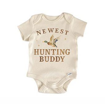 Hunting Buddy Duck Newborn Baby Onesie®