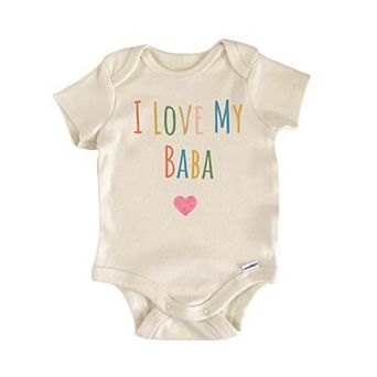 I Love My Baba Newborn Baby Onesie®