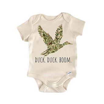 Hunt Duck Boom Newborn Baby Onesie®