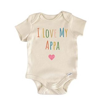 I Love My Appa Newborn Baby Onesie®