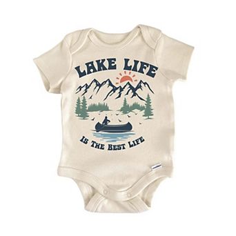 Lake Life Best Life Newborn Baby Onesie®