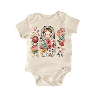 Nesting Doll Matryoshka Newborn Baby Onesie®