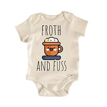 Cappuccino Espresso Newborn Baby Onesie®