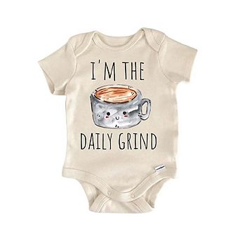 Coffee Latte Caffeine Newborn Baby Onesie®