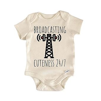 Communication Broadcast Newborn Baby Onesie®
