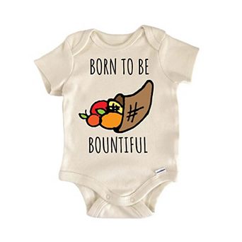Cornicopia Thanksgiving Turkey Infant Gift Baby Onesie®