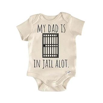 Correction Officer Jail Newborn Baby Onesie®