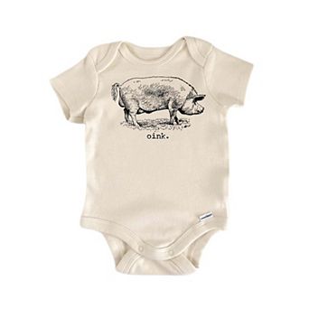 Pig Ham Farm Newborn Baby Onesie®