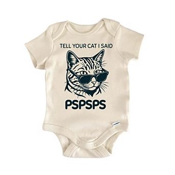 Pspsps Cat Newborn Baby Onesie®