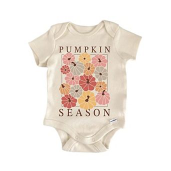 Pumpkin Season Fall Newborn Baby Onesie®