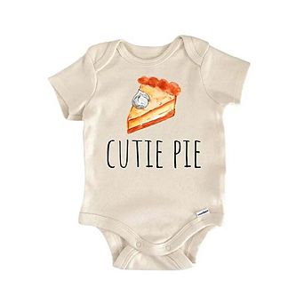 Pumpkin Pie Baking Newborn Baby Onesie®