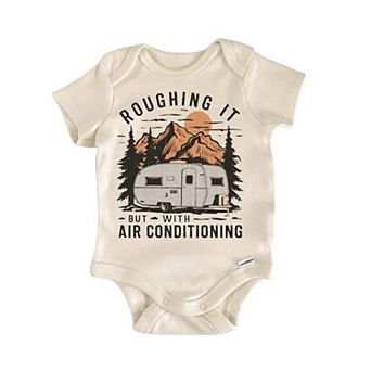 Roughing Camper Glamper Newborn Baby Onesie®