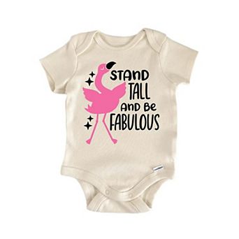 Stand Tall Fabulous Newborn Baby Onesie®