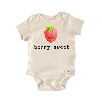 Strawberry Berry Fruit Newborn Baby Onesie®