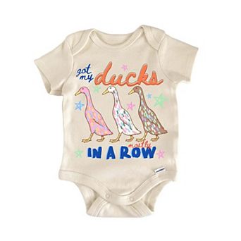 Summer Animal Duck Goose Baby Gift Baby Onesie®